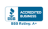 BBB A+ accredited logo